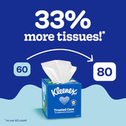 Kleenex White / 70 Count (Pack of 4) / 1 Box Tissues