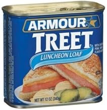 Armour Treet Luncheon Meat Loaf, 12 Ounce -- 12 per case.