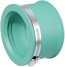 Fernco PQS-4 QwikSeal Coupling for Lateral Connection to Concrete, Clay, Solid Wall Plastic or Corrugated Plastic Pipe