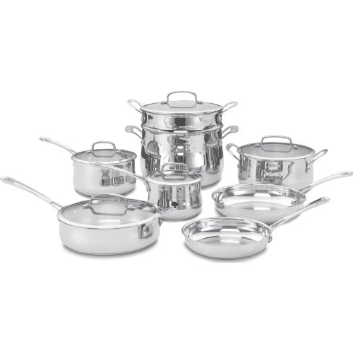 Cuisinart Stainless Steel / 3 Quarts / Cookware Set Cookware Sets