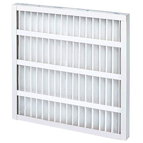 Standard Capacity Air Filter by Global Industrial – 20"W x 24"H x 2"D, Metal, White, Pack of 12, Model GI521144