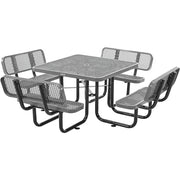 Global Industrial Grey / Onesize / Industrial Picnic Tables