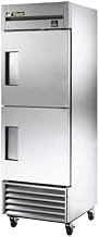 True TS-23F-2 - 23 Cu.Ft. 2 Half Door Stainless St