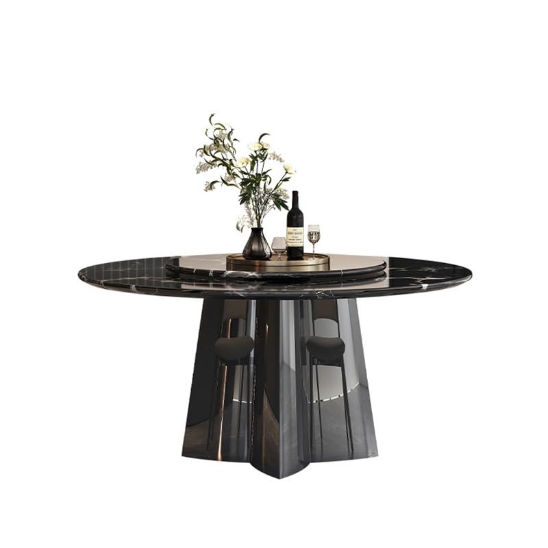 Mesa De Jantar Light Luxury Small Apartment Dining Table Round Home Diner Table by JOYNOW – One Size, 1.5m, Model 8524
