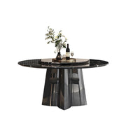 Mesa de Comedor Light Luxury Small Apartment Dining Table Round Home Mesa de Comedor(1.5m) by DIEYPOL – One Size, 1.5m, Model 5242