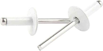 Allstar Performance 18158 LG HD RIVET WHITE ALUM