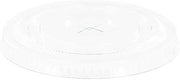 MarketPRO Flat X-Slot Plastic Lid for 12-24 oz Cold Cups | 1000 Per Case