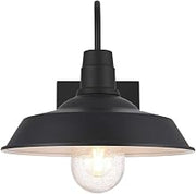 Elegant Lighting Rayan 14" Outdoor Wall Sconce in Black