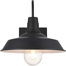 Elegant Lighting Rayan 14" Outdoor Wall Sconce in Black