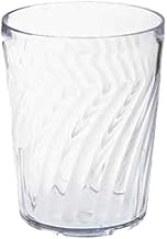 GET 2211-1-CL Tahiti High Ball/Dietary Plastic Tumblers, 12 Oz, Case of 6 Dozen