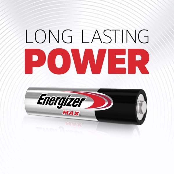 Alkaline Battery (2 pack) by Energizer – 2 Count (Pack of 1), Model E96 AAAA