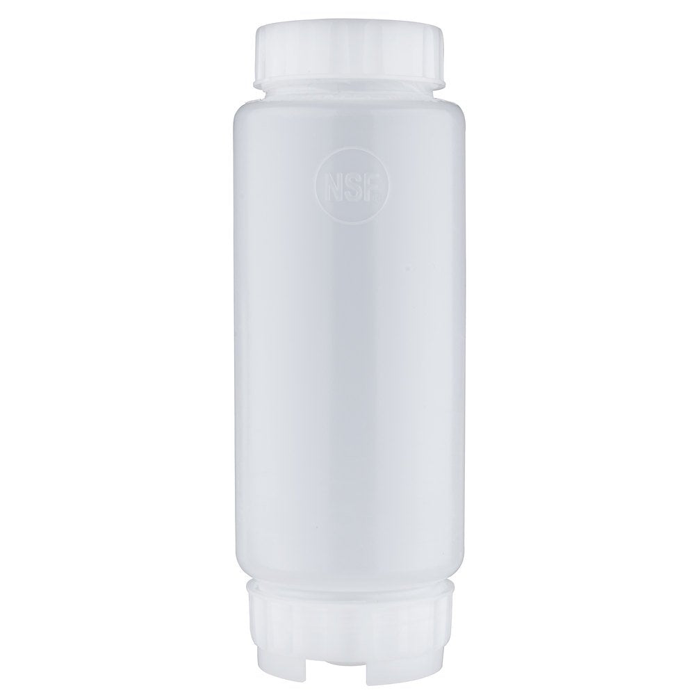 Fmp 280-1816 Fifo Bottle by Franklin Machine Products – 24 Ounces, Plastic, White/clear, Model 2224627