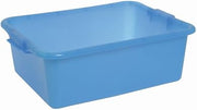 Traex Color-Mate 7" High Blue Food Storage Box