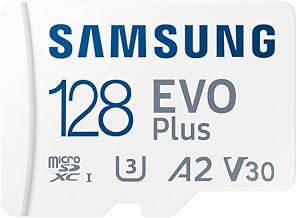 EVO Plus Micro SD Memory Card (2024) + SD Adapter - 128GB
