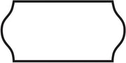 Meto White Labels for Meto 5.26 10.26 Gun Price - 26mmL x 12mmH, 12 Rolls