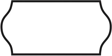 Meto White Labels for Meto 5.26 10.26 Gun Price - 26mmL x 12mmH, 12 Rolls
