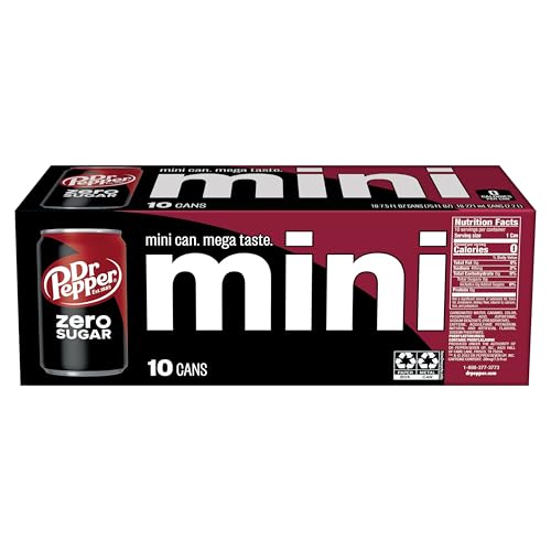 Dr Pepper 7.5 Fl Oz (Pack of 10) / Rich Brown / 1 Soft Drinks