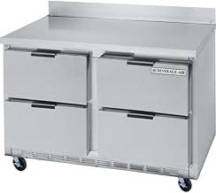Beverage-Air 48" Stainless Steel 4-Drawer Worktop Refrigerator