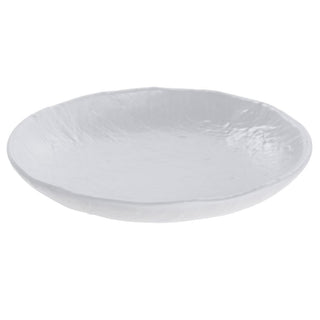 Serving Bowl White Textured Melamine - 11"Dia x 2"H by HUBERT – Melamine, White, Model M2396-WHITE