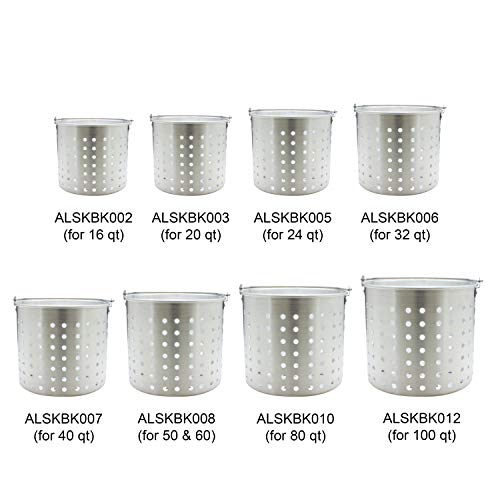 Thunder Group Silver / 16 Quart / 16.0 quarts Steamers