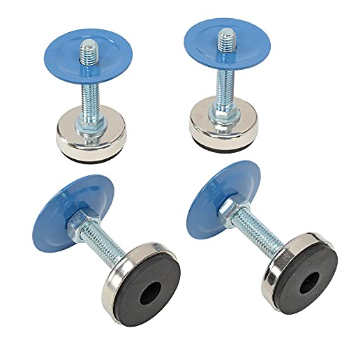 High Adjusting Swivel Glides for Modular Drawer Cabinet by Global Industrial – Alloy Steel, Grey, Model LT1404