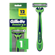 Gillette 36 Count (Pack of 1) / Modern / Green Disposable Razors
