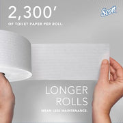 Scott Professional 2300 Feet (Pack of 12) / Scott Essential Only / White Paper & Plastic
