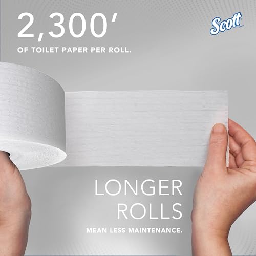 Scott Professional 2300 Feet (Pack of 12) / Scott Essential Only / White Paper & Plastic