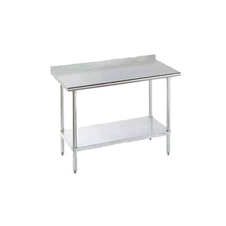 48" x 24" Work Table by Advance Tabco – Plastic, Silver, Model ELAG-244