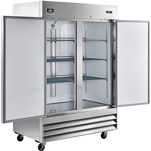 Reach-in Freezer by Nexel – 32.2"L x 54"W x 82.5"H, 47.0 cubic_feet, Stainless Steel, Model CFD-2FF-HC
