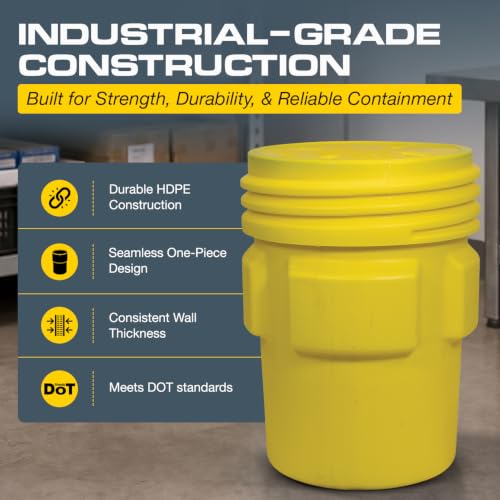 Eagle 95 Gallon / Yellow / Compact Hazardous Storage Equipment