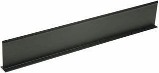 Shelf Divider T Shape Black Plastic - 30" L x 5" H