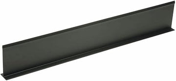 Shelf Divider T Shape Black Plastic - 30" L x 5" H