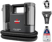 Bissell Little Green Cordless Portable Carpet Cleaner, 3682 | 25V Lithium-Ion battery; Battery-Boost Technology for extended runtime; deep cleaning cordless freedom