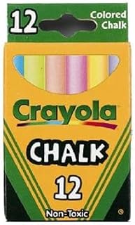 Crayola CHALK COLORED 12 STICKS