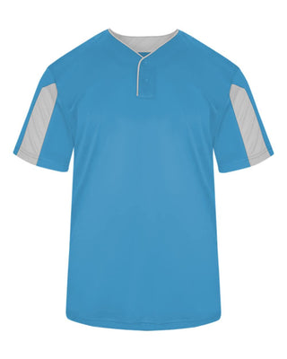 Striker Placket XL Columbia Blue/ White by Badger – Columbia Blue/White