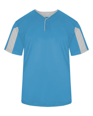Striker Placket XL Columbia Blue/ White by Badger – Columbia Blue/White