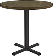 Correll Cafe and Breakroom Table with Walnut Finish BXT30R-01-09-01