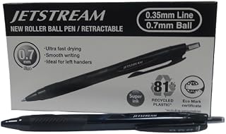 Uni-Ball JetStream SXN-157E Rollerball Pen Black 0.7mm Box of 12