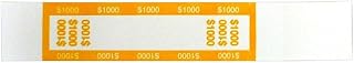 CONTROLTEK® Currency Straps, $10 Bill, $1,000, Self-Adhesive, 1,000/Pack