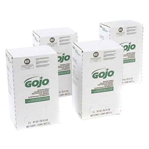 Supro Max 2000 mL Bag in the Box, 4 Refills/Case by GOJO – 270.51 Fl Oz (Pack of 1), vinyl, resin, vinyl resin, Model 7272-04