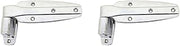 Kason 1245 Reversible Cam-Rise Hinge, Pack of 2, 1 to 3/4 Inch Offset, 11245000076