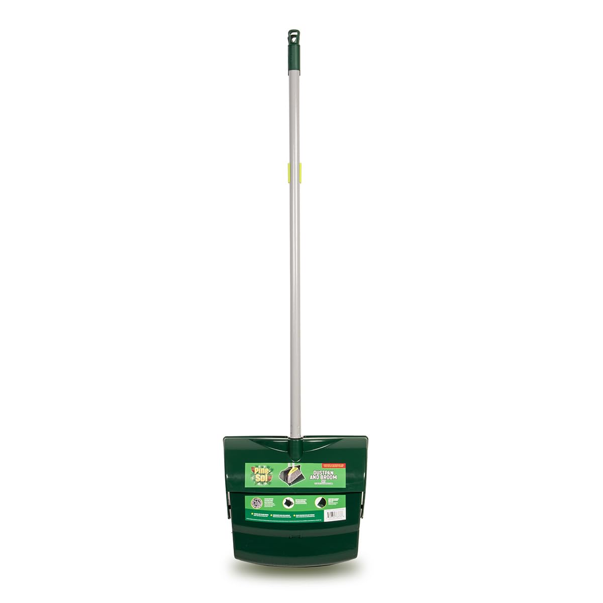 Broom and Dustpan Set for Home - Both Indoor by Pine-Sol – Green & Gray, Model PNS-76373