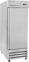 29" One Section Reach In Refrigerator, (1) Right Hinge Solid Door, 115v