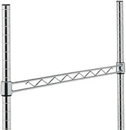 Metro™ Hanger Rail, 24 in, Chrome Plated
