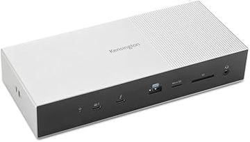 Kensington SD5000T5 EQ Thunderbolt 5 Docking Station - 80Gbps Data | Triple 4K/Dual 8K Video | 140W PD 3.1 Laptop Charging | 2.5Gbps Ethernet | SD/Micro SD 4.0 | for Windows & macOS (K35202NA)