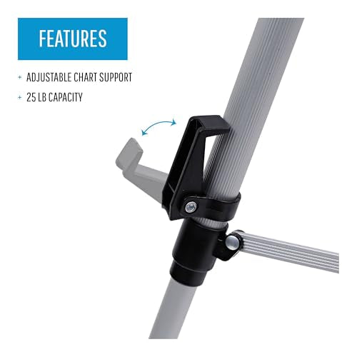 MasterVision Silver / Lightweight / 1 Easels