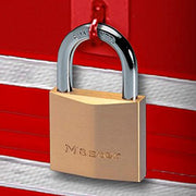 Master Lock 1 / Keyed-Alike / 3 Pack Keyed Padlocks