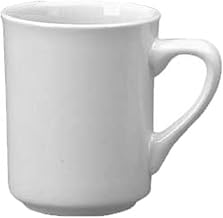 International Tableware 8 1/2 Oz Toledo Mug, White, 36/Pack (87241)
