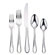 Edessa Mirror 88-Piece Flatware Set by Oneida – 88pc, Stainless Steel, Silver